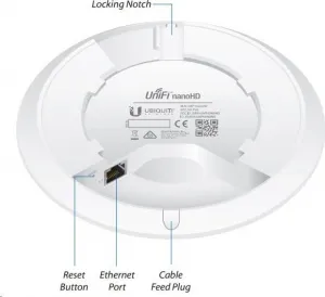 Ubiquiti UBNT UniFi AP nanoHD, 3-PACK, bez PoE! [Inside AP, 2.4+5GHz (300Mbps+1733Mbps), MU-MIMO, 802.11a/b/g/n]