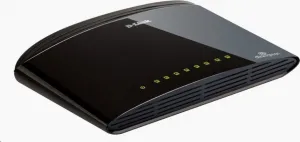 D-Link DES-1008D 8-portový 10/100 stolový prepínač