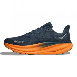 Pánska bežecká obuv HOKA Clifton 9 GTX M stormy skies orange zest