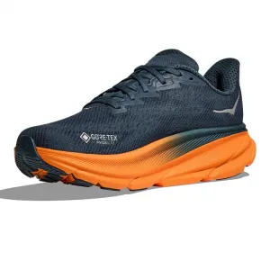 Pánska bežecká obuv HOKA Clifton 9 GTX M stormy skies orange zest
