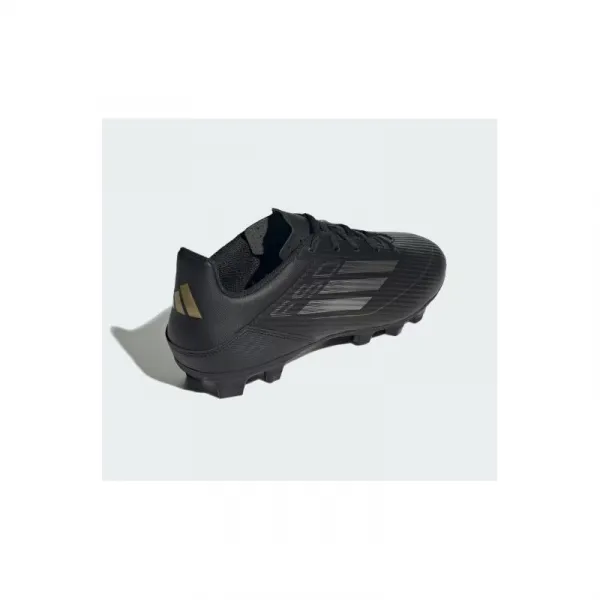 Pánske futbalové kopačky outdoorové ADIDAS F50 Club M FG core black iron metalic gold metalic