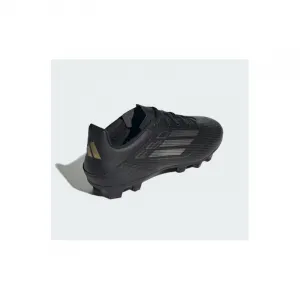 Pánske futbalové kopačky outdoorové ADIDAS F50 Club M FG core black iron metalic gold metalic