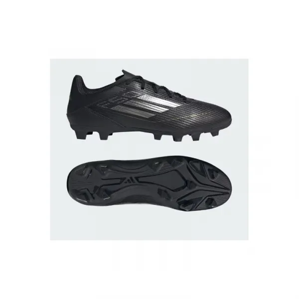 Pánske futbalové kopačky outdoorové ADIDAS F50 Club M FG core black iron metalic gold metalic