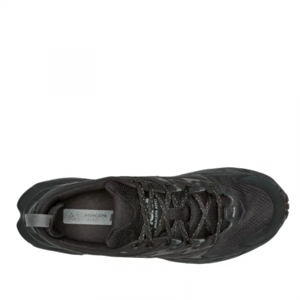 Pánska nízka turistická obuv HOKA Anacapa Breeze Low M black black