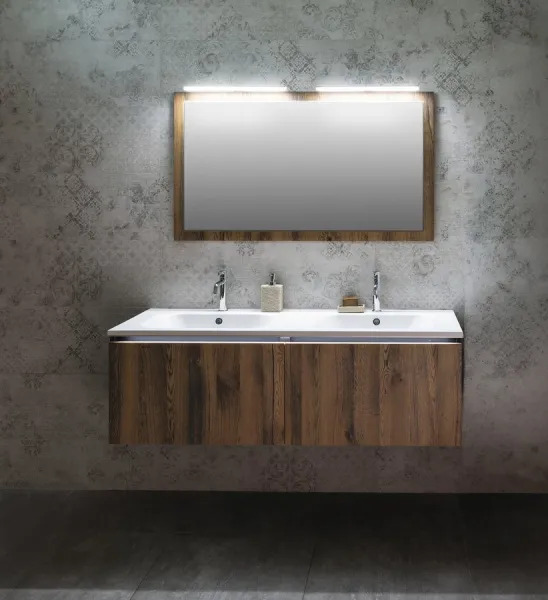 SAPHO - LOREA skrinka 140x46x51,5cm (70+70cm), biela matná LE070-3131-01