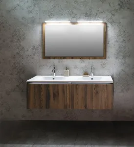 SAPHO - LOREA skrinka 140x46x51,5cm (70+70cm), biela matná LE070-3131-01