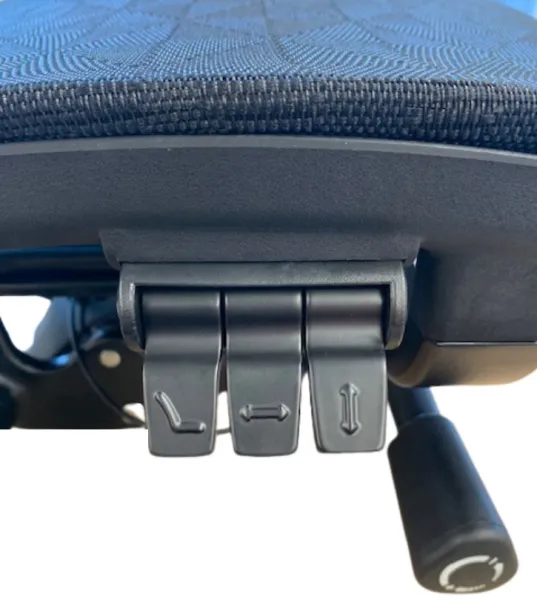 MERCURY Ergonomická kancelárska stolička ORION JNS-801, čierna sieťovina W-51 (vzorovaná), čierny kríž