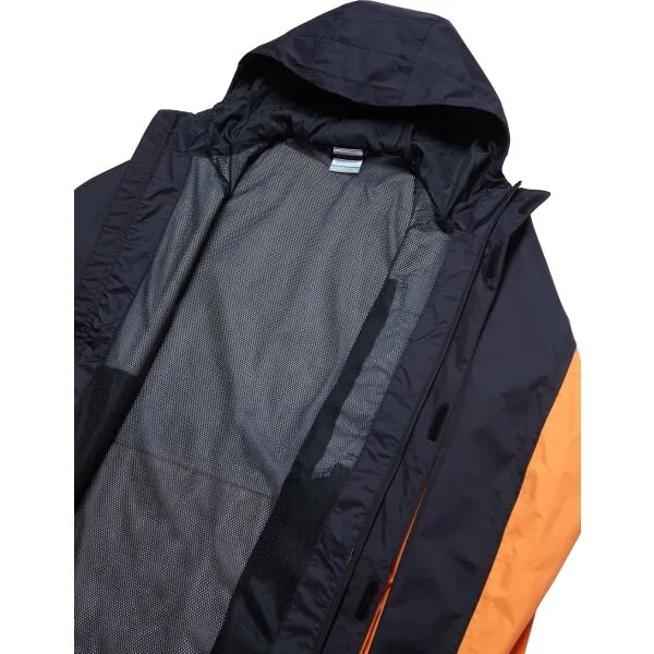 Columbia POURING ADVENTURE III JACKET Pánska outdoorová bunda, čierna, veľkosť