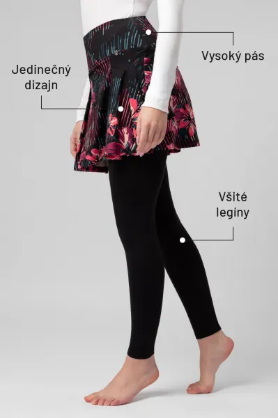 LELOSI Long skort Carly L