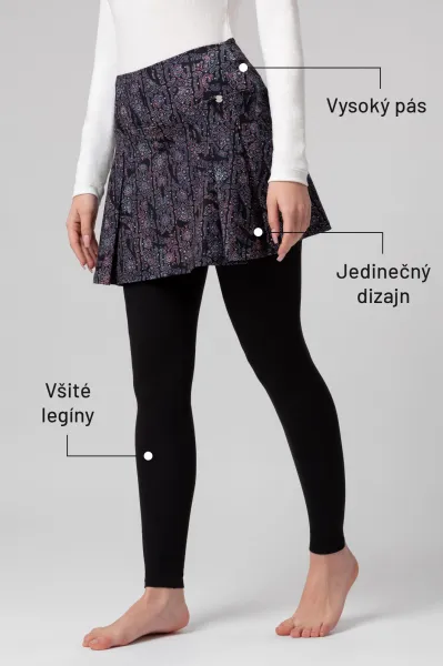 LELOSI Long skort Whitney L