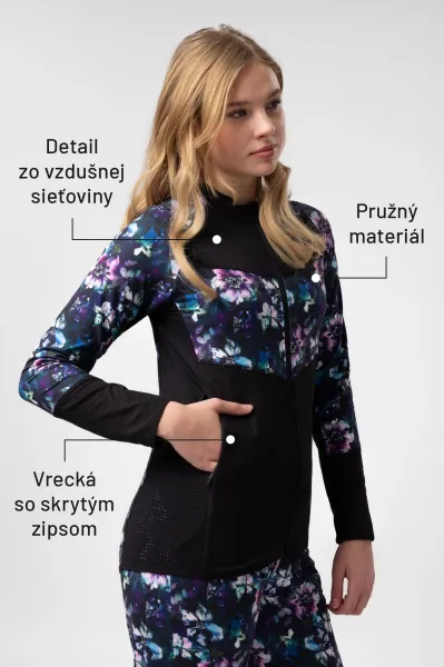 LELOSI AirMesh Mikina na Zips Aitutaki M