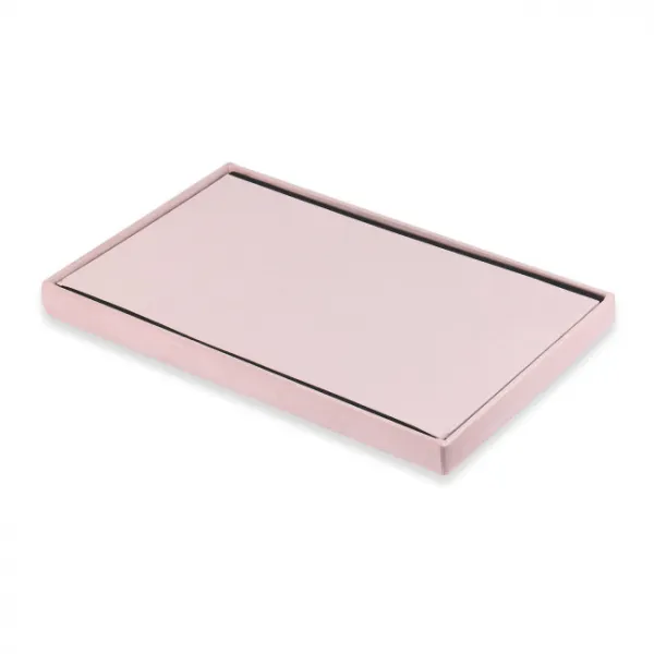 XL skladací puf s gombíkmi - 60x38x38cm zamatová ružová 9999