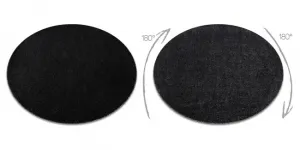 Koberec ETON PLUS antracitový kruh