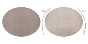 Koberec ETON PLUS béžový kruh