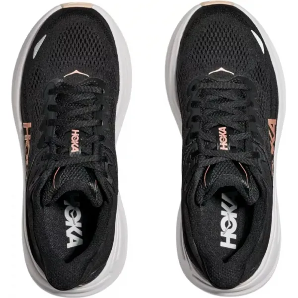 Dámska bežecká obuv HOKA Bondi 9 black rose gold