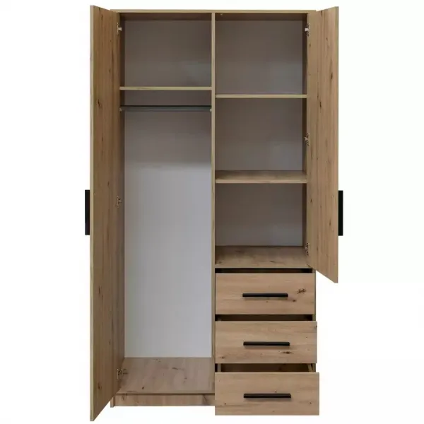 ArtStol Šatníková skriňa KOS D2 | dub artisan