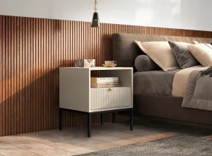 ArtPS Nočný stolík MONA S-54 | cashmere
