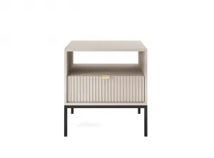 ArtPS Nočný stolík MONA S-54 | cashmere
