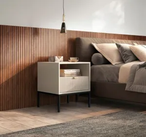 ArtPS Nočný stolík MONA S-54 | cashmere