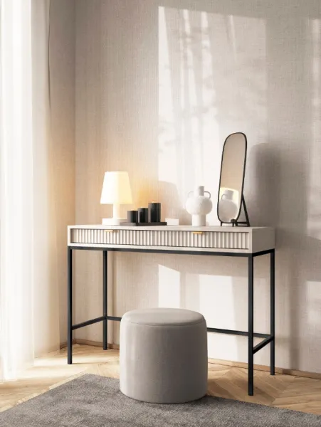 ArtPS Toaletný stolík MONA T-104 | cashmere