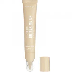 Rimmel Oh My Gloss! Butter Me Up hydratačný balzam na pery odtieň 000 Vanilla Frost 15 ml