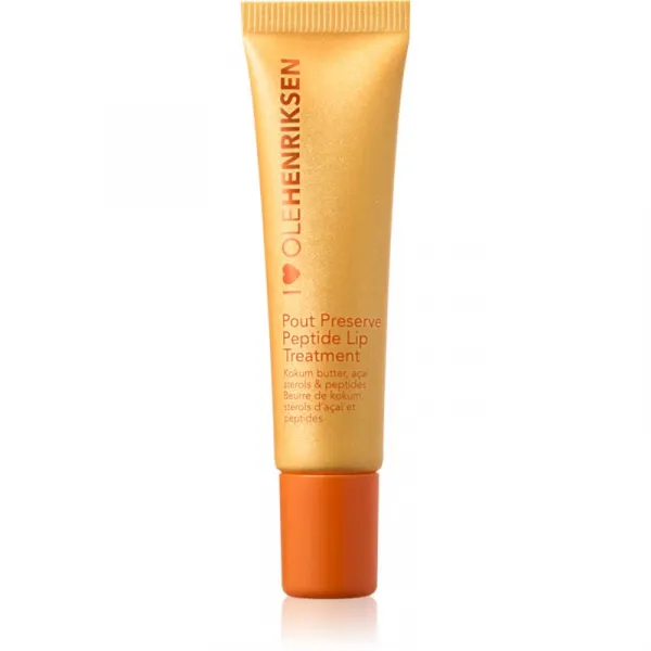 OLEHENRIKSEN Pout Preserve Peptide Lip Treatment hydratačný lesk na pery odtieň Citrus Sunshine Glimmer 12 ml