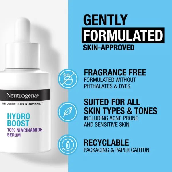 Neutrogena Hydro Boost® hydratačné sérum s niacínamidom 30 ml