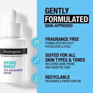 Neutrogena Hydro Boost® hydratačné sérum s niacínamidom 30 ml