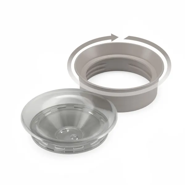 CHICCO Hrnček 360 Perfect X s držadlami grey, 12m+