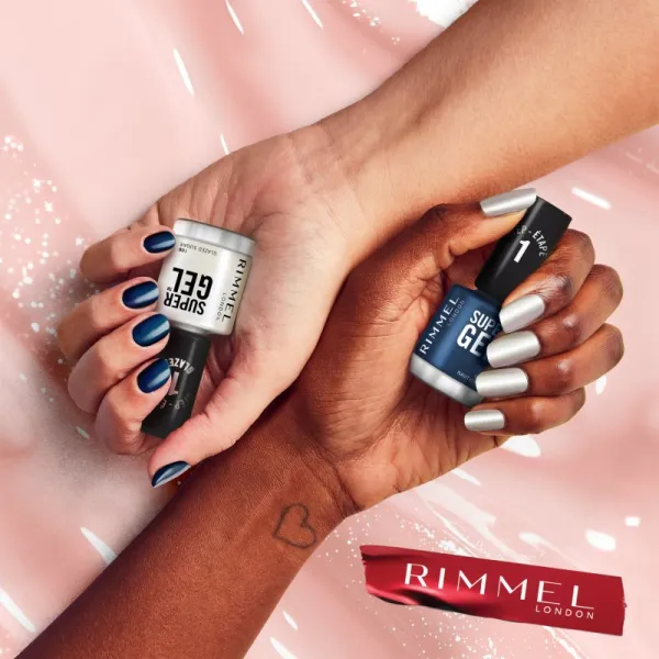 Rimmel Super Gel gélový lak na nechty bez použitia UV/LED lampy odtieň 109 Whipped 12 ml