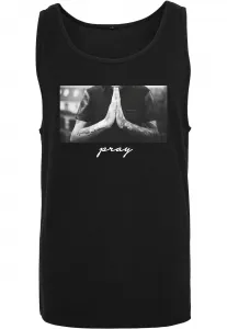 Black Pray tank top