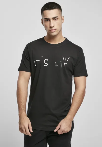 It's Lit Tee Black