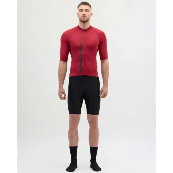 SILVINI MAZZANO Pánsky cyklistický dres, vínová, veľkosť