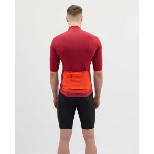 SILVINI MAZZANO Pánsky cyklistický dres, vínová, veľkosť