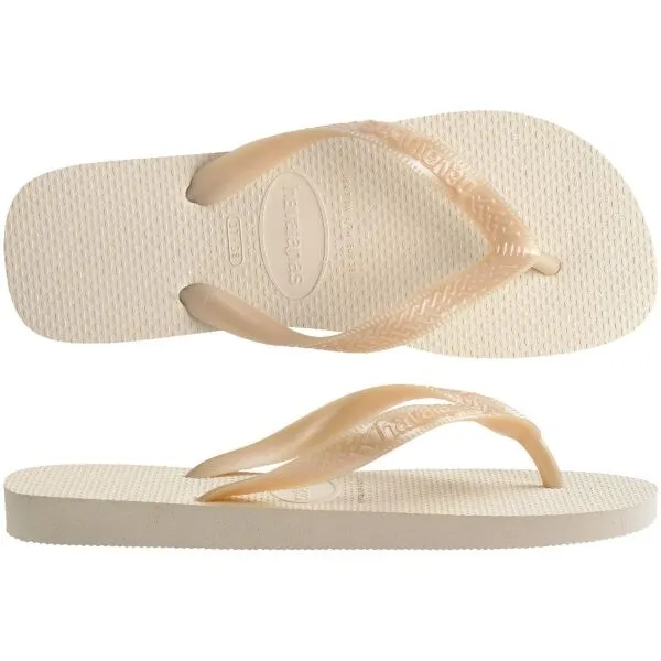 HAVAIANAS TOP SENSES Dámske žabky, béžová, veľkosť 41/42