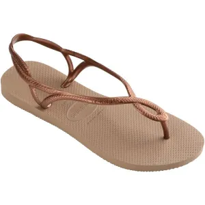HAVAIANAS LUNA Dámske žabky, hnedá, veľkosť 37/38