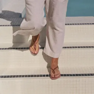 HAVAIANAS LUNA Dámske žabky, hnedá, veľkosť 37/38