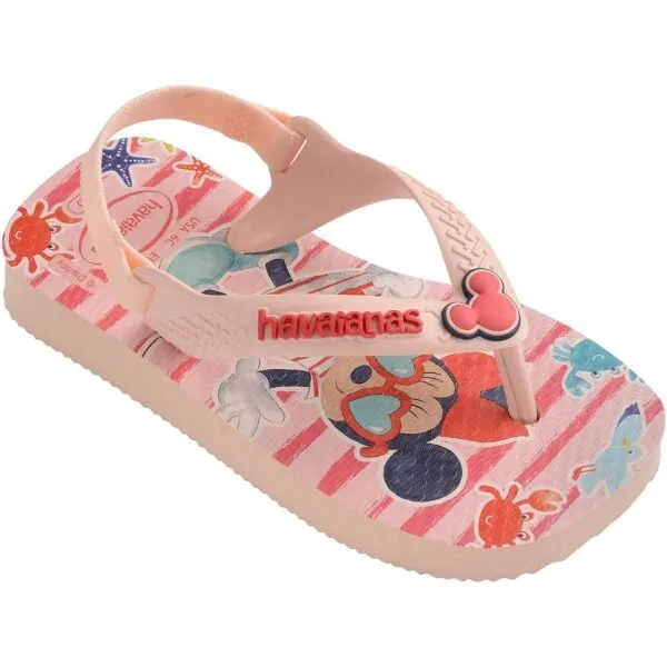 HAVAIANAS BABY DISNEY CLASSICS II Detské žabky, ružová, veľkosť 19/20