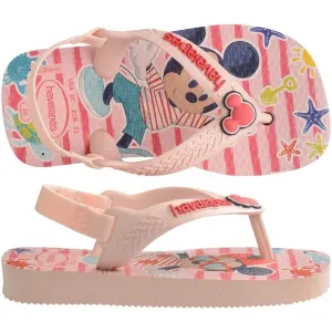 HAVAIANAS BABY DISNEY CLASSICS II Detské žabky, ružová, veľkosť 19/20