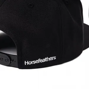 HORSEFEATHERS Snapback šiltovka COPATUTOJE - black BLACK