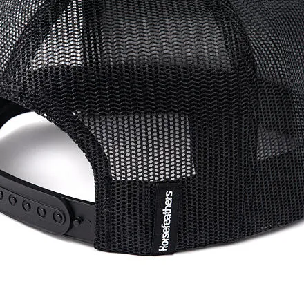 HORSEFEATHERS Trucker šiltovka COPATUTOJE - black BLACK