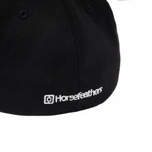 HORSEFEATHERS Flexfit šiltovka COPATUTOJE - black BLACK velikost S/M
