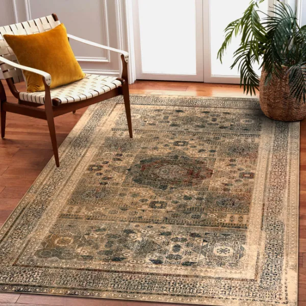 Koberec SUPERIOR MAMLUK orientálny vintage krém
