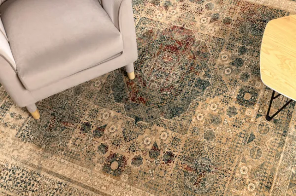 Koberec SUPERIOR MAMLUK orientálny vintage krém