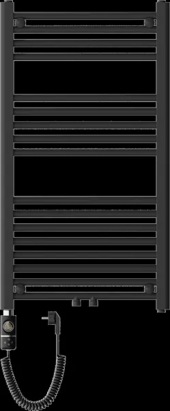 MEXEN/S - Mars radiátor + vykurovacia tyč 900 x 500 mm, 600 W, čierna W110-0900-500-2600-70