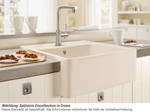 VILLEROY & BOCH VILLEROY & BOCH - Keramický drez Single-bowl sink Stone white modulový 595 x 630 x 220 bez excentra 632061RW