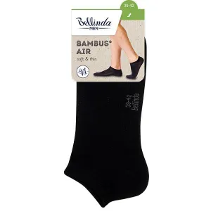 Bellinda 
BAMBUS AIR IN-SHOE SOCKS - Krátke pánske bambusové ponožky - čierna
