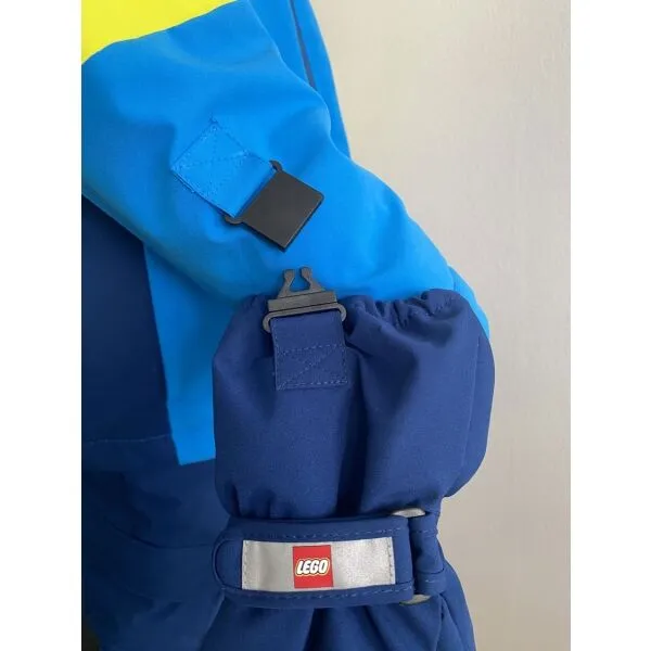 LEGO&reg; kidswear LWJESTED 708 JACKET Detská lyžiarska bunda, svetlo zelená, veľkosť
