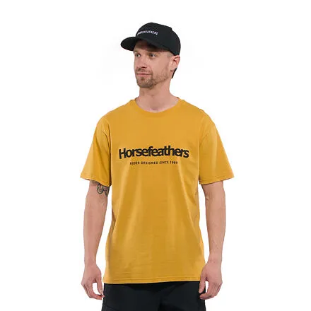 HORSEFEATHERS Tričko Quarter - honey YELLOW velikost S