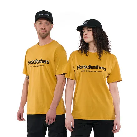 HORSEFEATHERS Tričko Quarter - honey YELLOW velikost S